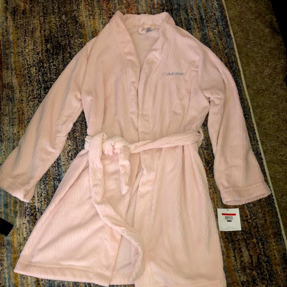 Light Pink Calvin Klein Bathrobe🌸🌷